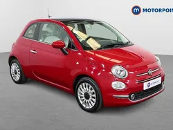 Red Used 2017 Fiat 500 Lounge Hatchback | £6,599 (Fair price)