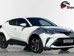 White Used 2023 Toyota C-HR Design SUV | £18,995 (Fair price)