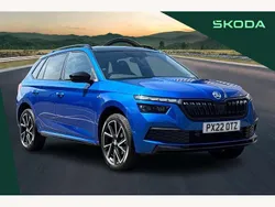 Blue Used 2022 Skoda Kamiq Monte Carlo SUV | £19,395 (Fair price)