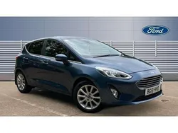 Blue Used 2019 Ford Fiesta Titanium Hatchback | £10,735 (Fair price)
