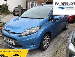 Blue Used 2010 Ford Fiesta Hatchback | £4,295 (Fair price)