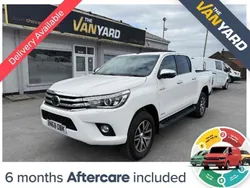 White Used 2018 Toyota HiLux Pickup | £22,499 (Fair price)