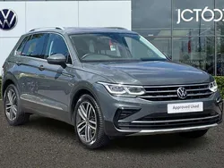 Grey Used 2022 VW Tiguan Elegance SUV | £21,898 (Fair price)