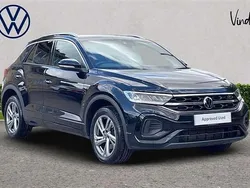 Black Used 2022 VW T-Roc R-line SUV | £25,257 (Fair price)