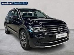 Black Used 2023 VW Tiguan Elegance SUV | £25,798 (Fair price)