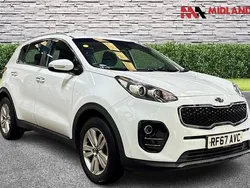 White Used 2018 Kia Sportage 2 SUV | £9,000 (Good price)