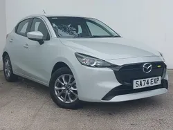 Silver Used 2024 Mazda 2 Center-Line Hatchback | £14,498 (Fair price)