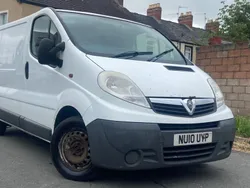 White Used 2010 Vauxhall Vivaro Van | £2,495