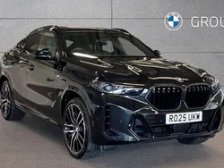 Black Used 2025 BMW X6 M Sport SUV | £68,950 (Expensive)