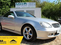 Silver Used 2001 Mercedes SLK320 Cabriolet | £3,695