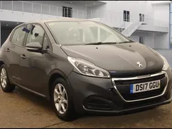 Grey Used 2017 Peugeot 208 Active Hatchback | £3,790 (Good price)