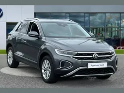 Indium grey metallic Used 2024 VW T-Roc Style SUV | £25,573 (Fair price)
