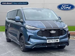 Blue Used 2024 Ford Transit Custom Sport Van | £31,200 (Fair price)