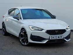 White Used 2023 Cupra Leon VZ1 Hatchback | £23,498 (Fair price)