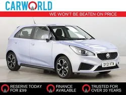 Silver Used 2021 MG MG3 Excite Hatchback | £6,420