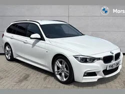 Alpine white Used 2017 BMW 320 M Sport Estate | £16,744 (Good price)