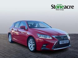 Red Used 2018 Lexus CT200h Hatchback | £13,995 (Fair price)