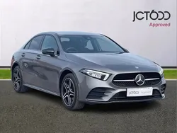Grey Used 2021 Mercedes A250 AMG line Sedan | £16,692 (Good price)
