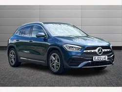 Blue Used 2022 Mercedes GLA200 AMG Line Premium SUV | £26,895 (A bit pricey)