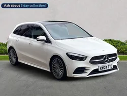 White Used 2024 Mercedes B200 AMG Line Premium Plus MPV | £30,795
