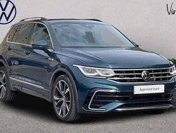 Blue Used 2022 VW Tiguan R-line SUV | £29,900 (A bit pricey)