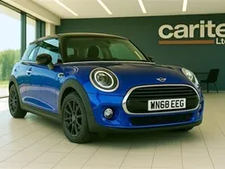 Blue Used 2018 Mini Cooper Hatch Hatchback | £13,795 (Fair price)