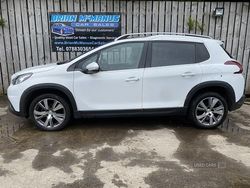 White Used 2019 Peugeot 2008 Allure Premium SUV | £7,950 (Good price)