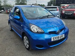 Blue Used 2009 Toyota Aygo Hatchback | £1,795 (Super price)