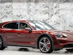 Red Used 2021 Porsche Taycan Cross Turismo Sedan | £47,489 (Fair price)