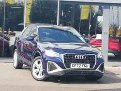 Blue Used 2022 Audi Q2 S-Line SUV | £25,498 (A bit pricey)