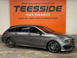 Grey Used 2015 Mercedes CLA220 Shooting Brake AMG Estate | £11,495 (Fair price)