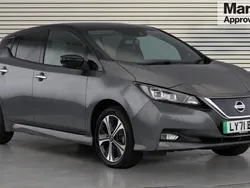 Grey Used 2021 Nissan Leaf Tekna Hatchback | £11,655 (Fair price)