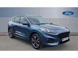 Blue Used 2022 Ford Kuga ST-Line X SUV | £20,941 (Fair price)