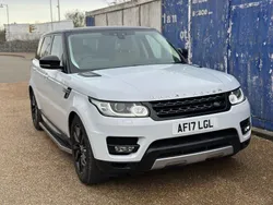 White Used 2017 Land Rover Range Rover Sport HSE SUV | £17,950 (Good price)