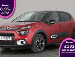 Red Used 2022 Citroën C3 PureTech Hatchback | £10,610 (Fair price)