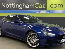 Blue Used 2017 Maserati Ghibli Coupe | £16,391 (Fair price)