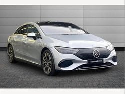 Silver Used 2022 Mercedes EQE350 Exclusive Luxury Sedan | £31,595