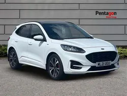 White Used 2021 Ford Kuga ST-Line X SUV | £19,495 (Fair price)