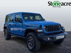 Blue Used 2025 Jeep Wrangler Rubicon SUV | £55,000 (Expensive)