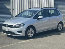 Silver Used 2017 VW Golf Sportsvan SE MPV | £9,000 (Good price)
