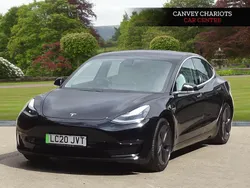 Black Used 2020 Tesla Model 3 Long Range Sedan | £17,200 (Fair price)