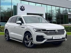 White Used 2018 VW Touareg R-line SUV | £28,291 (Expensive)