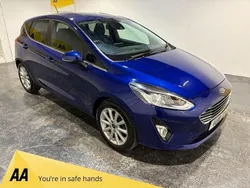 Blue Used 2018 Ford Fiesta Titanium Hatchback | £9,250 (Good price)