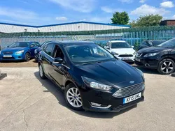 Black Used 2015 Ford Focus Titanium Hatchback | £6,750 (Fair price)