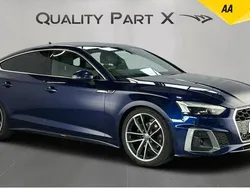 Blue Used 2021 Audi A5 Sportback S-Line Hatchback | £16,470 (Good price)