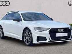 White Used 2023 Audi A6 Design Estate | £37,702
