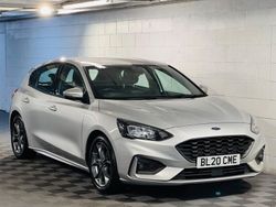 Silver Used 2020 Ford Focus ST-Line Hatchback | £6,989 (Fair price)