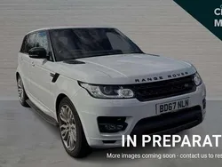 White Used 2017 Land Rover Range Rover Sport HSE Dynamic SUV | £29,239 (Expensive)