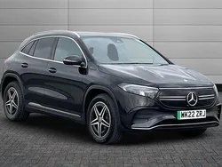 Black Used 2022 Mercedes EQA350 AMG line SUV | £24,150 (Fair price)