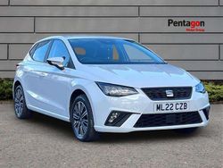 White Used 2022 Seat Ibiza SE Technology Hatchback | £12,290 (Fair price)